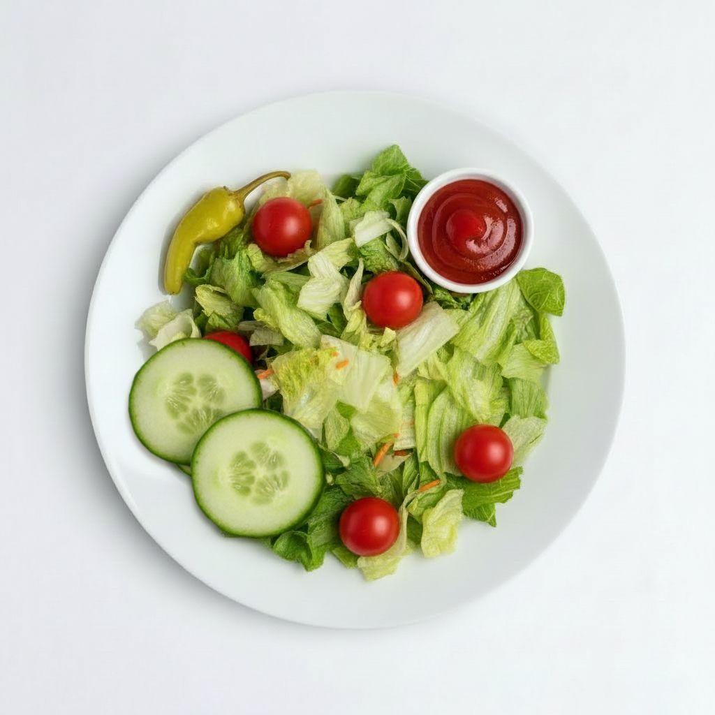 Lettuce and Tomato Salad.
