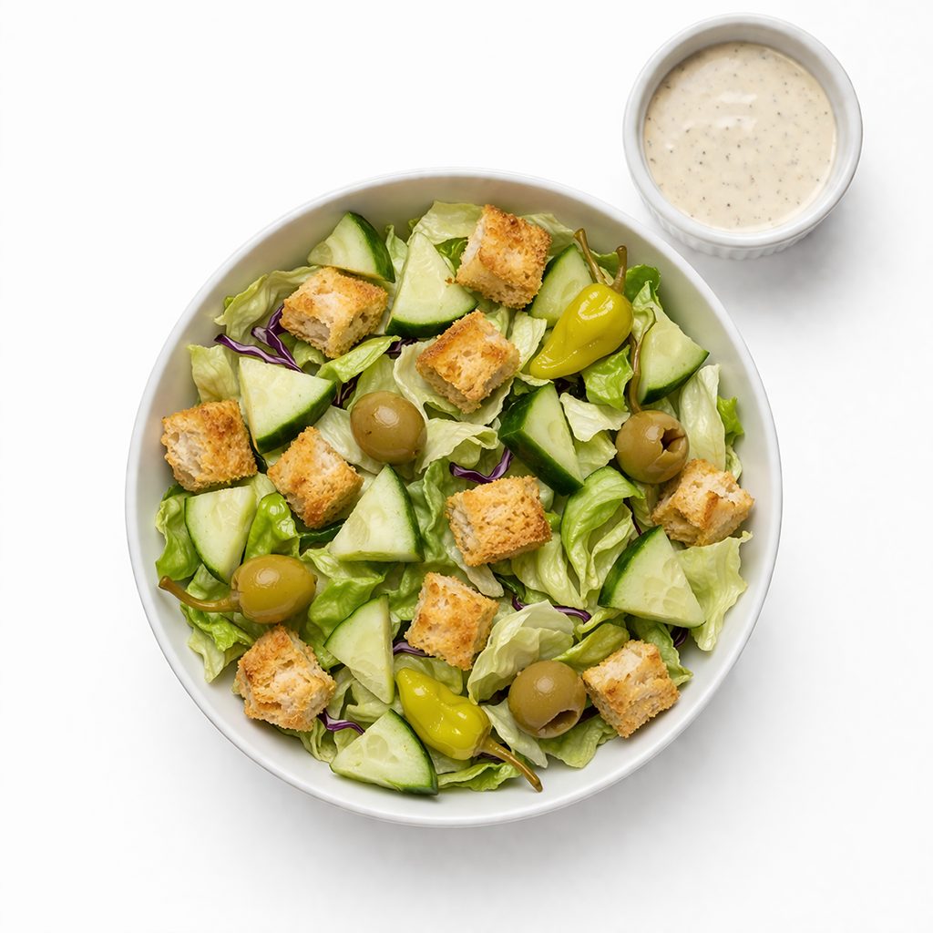 Chicken Caesar Salad.