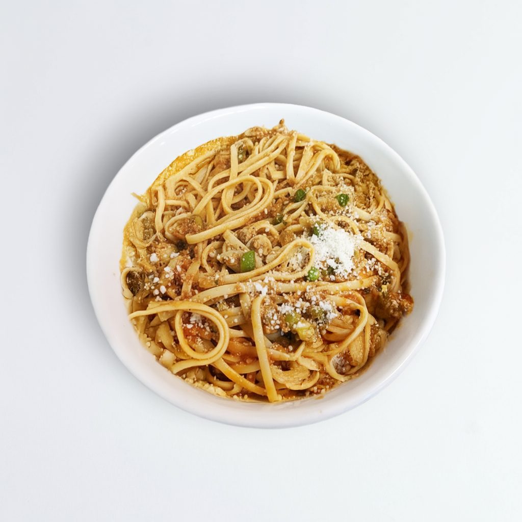 Linguini with Clams.
